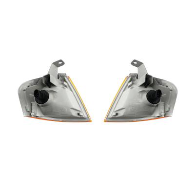 Rareelectrical - New Set Of 2 Turn Signal Lights Compatible With Mazda Protege 1999-00 Bj0e51060b Ma2521113 - Image 3