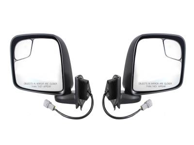 Rareelectrical - New Door Mirror Pair Compatible With Chevrolet City Express 15-16 Paint To Match 96301-3Lm0b - Image 3