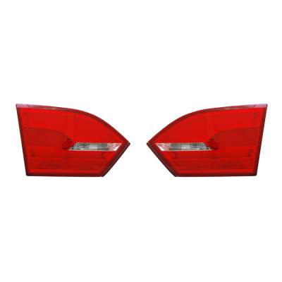 Rareelectrical - New Pair Of Inner Tail Lights Compatible With Volkswagen Jetta Sedan Vw2803103 Vw2802103 5C6 945 093 - Image 2