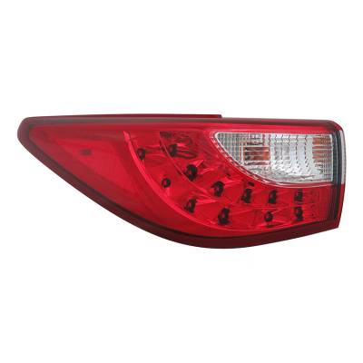 Rareelectrical - New Left Tail Light Compatible With Infiniti Jx35 Base 3.5L 2013 26555-3Ja0a 265553Ja0a In2800123 - Image 2