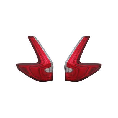 Rareelectrical - New Tail Light Pair Fits Honda Cr-V Ex 2017 33500Tlaa01 33550-Tla-A01 Ho2804113 - Image 2