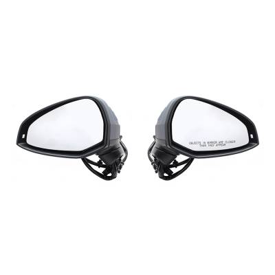 Rareelectrical - New Door Mirror Pair Fits Audi A4 2017 W/ Side Assist 8W0857535c 8W0857528agru - Image 3
