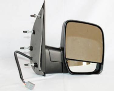 Rareelectrical - New Door Mirror Pair Compatible With Ford 03-06 Econoline Power W/O Heat Fo1320254 Fd86el Fd86er - Image 1