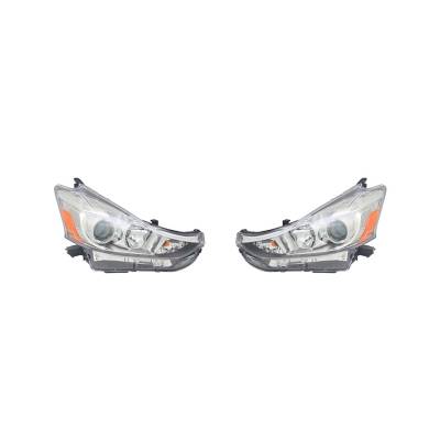 Rareelectrical - New Pair Of Headlight Fits Toyota Prius V Five 2015-2017 8117047650 To2519152 - Image 1