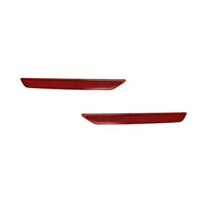 Rareelectrical - New Pair Of Reflector Lights Compatible With Honda Odyssey 2011-2016 Ho1184100 33505-Tk8-A01 - Image 2