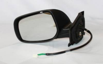 Rareelectrical - New Door Mirror Pair Compatible With Toyota 07-09 Yaris Hatchback Power W/O Heat To1320230 To1321230 - Image 3