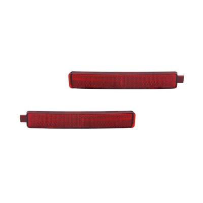 New Pair Of Reflector Lights Compatible With Pontiac Sunbird Sunfire 25805313 Gm2830101