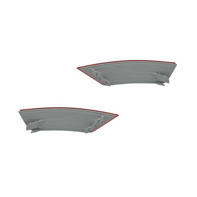 Rareelectrical - New Pair Of Reflector Lights Compatible With Ford Escape 2013-2017 Fo1185102 Fo1184102 Cj5z 15A449 B - Image 3