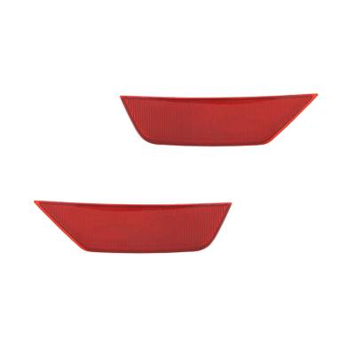 Rareelectrical - New Pair Of Reflector Lights Compatible With Ford Escape 2013-2017 Fo1185102 Fo1184102 Cj5z 15A449 B - Image 1