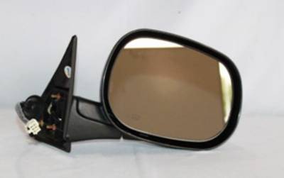 Rareelectrical - New Door Mirror Pair Compatible With Dodge 98-02 Ram 1500 2500 3500 4000 Power W/ Heat Old Style - Image 1