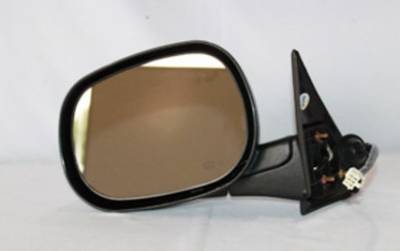 Rareelectrical - New Door Mirror Pair Compatible With Dodge 98-02 Ram 1500 2500 3500 4000 Power W/ Heat Old Style - Image 4