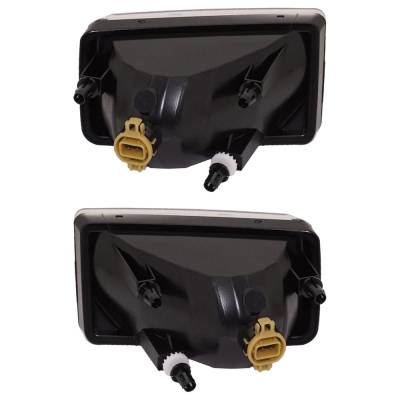 Rareelectrical - New Pair Of Daytime Running Lights Compatible With Chevrolet 2007 2008 2009 2010 2011 2012 2013 2014 - Image 1