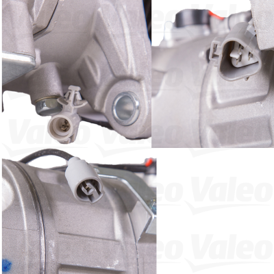 Rareelectrical - New OEM Valeo A/C Compressor Compatible With Lexus 300 S3 2001-2005 By Part Numbers 4711221 6511680 - Image 4