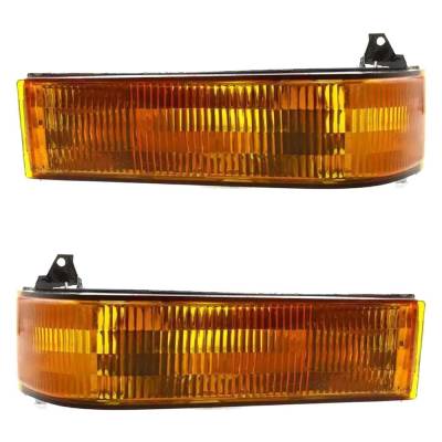 Rareelectrical - New Pair Of Daytime Running Lights Compatible With Ford Bronco Ii Ranger Explorer Sport Explorer - Image 1