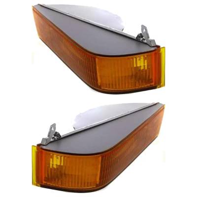 Rareelectrical - New Pair Of Daytime Running Lights Compatible With Ford Bronco Ii Ranger Explorer Sport Explorer - Image 2