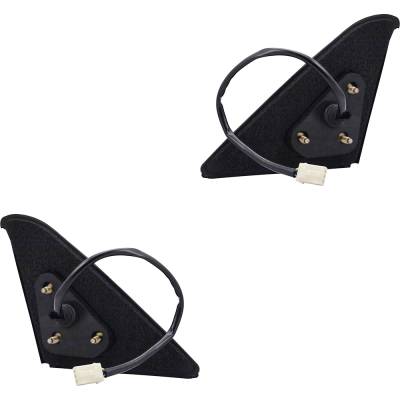 Rareelectrical - New Pair Of Mirror Compatible With Toyota Corolla 1998 1999 2000 2001 2002 By To1321129 To1320129 - Image 1