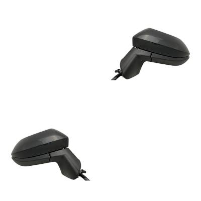 Rareelectrical - New Pair Of Mirror Compatible With Toyota Corolla 2020 2021 2022 2023 2024 By To1321393 To1320393 - Image 1