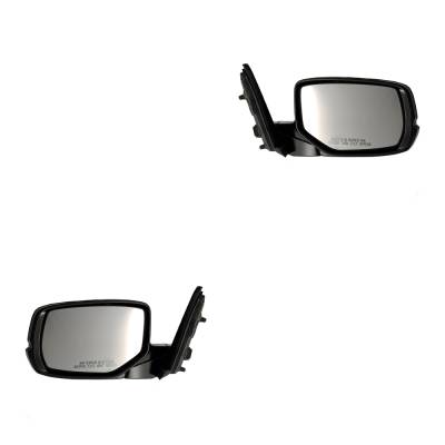 Rareelectrical - New Pair Of Mirror Compatible With Honda Accord 2013 2014 2015 2016 By Ho1321274 Ho1320274 4701071 - Image 2
