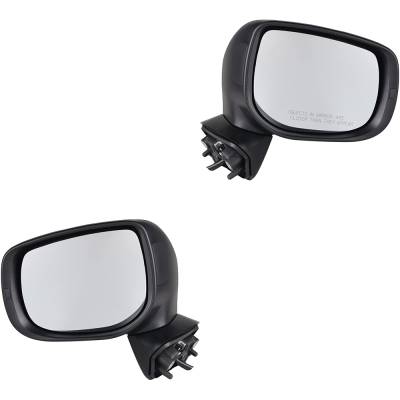 Rareelectrical - New Pair Of Mirror Compatible With Subaru Forester 2019 2020 2021 2022 2023 By Su1321163 Su1320163 - Image 1