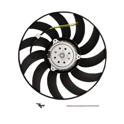 New OEM Valeo Left Engine Cooling Fan Compatible With Audi A6 2005-2009 696017 8Ew351034781