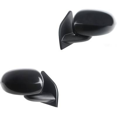 Rareelectrical - New Pair Of Mirror Compatible With Jeep Compass 2014 2015 By Ch1321422 Ch1320422 4170141 4170142 - Image 2