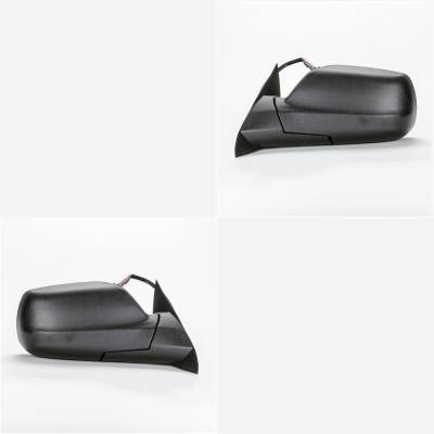 Rareelectrical - New Pair Of Mirror Compatible With Jeep Grand Cherokee 2005 2006 2007 2008 By Ch1321221 Ch1320221 - Image 2