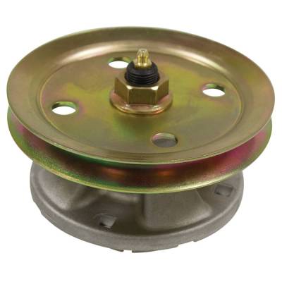 Rareelectrical - New Spindle Assembly Compatible With John Deere 320-48 Gt242-44M 4010-54 Gt235-54 265-48 F725-48 - Image 1