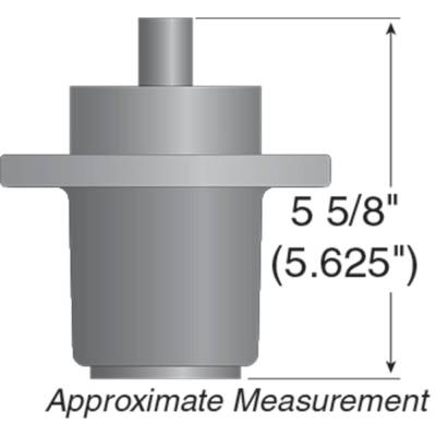Rareelectrical - New Spindle Assembly Compatible With Bad Boy Bmg5425ko Bbm42kt Mz Stand-On Mz-Magnum By Part Numbers - Image 3