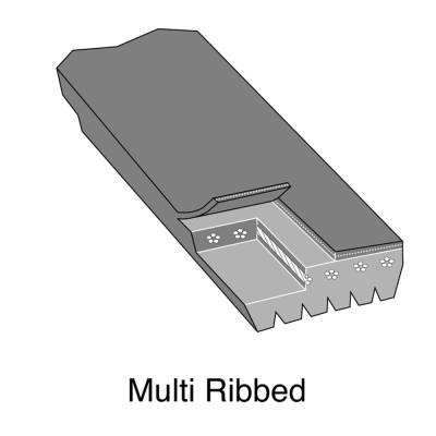 Rareelectrical - New Multi-Ribbed OEM Replacement Belt 30 1/2" Belt Length By Part Numbers 265-737 504068301 - Image 5