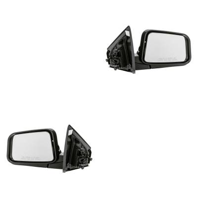 Rareelectrical - New Pair Of Mirror Compatible With Ford Edge 2007 By Parts Fo1321320 Fo1320320 2620131 2620132 - Image 2