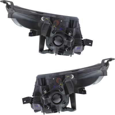 Rareelectrical - New Pair Of Headlights Compatible With Ford Explorer Sport Sport Utility 4-Door 2013-2015 By Part - Image 1