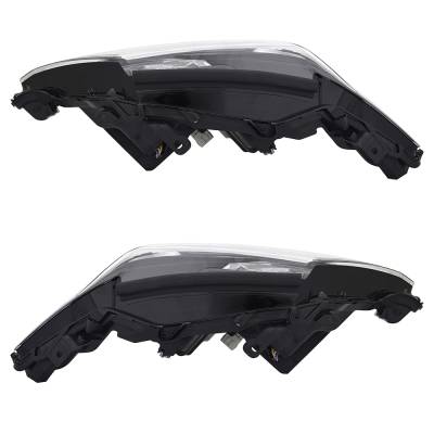 Rareelectrical - New Pair Of Led Headlights Compatible With Toyota Camry Xle Sedan 4 Door 2.5L 2021 2022 2023 By Part - Image 1