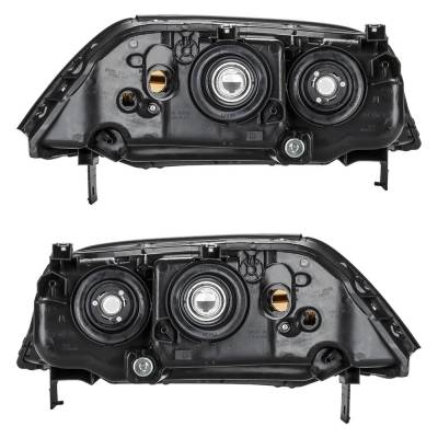 Rareelectrical - New Pair Of Headlights Compatible With Acura Mdx 3.5L 2004 2005 2006 By Part Numbers Ac2518107 - Image 1