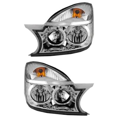 Rareelectrical - New Pair Of Headlights Compatible With Buick Rendezvous 3.5L 3.6L 2006 2007 By Part Numbers - Image 2