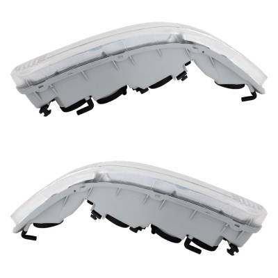 Rareelectrical - New Pair Of Headlights Compatible With Buick Century Regal 1997 By Part Numbers Gm2503183 10436485 - Image 5