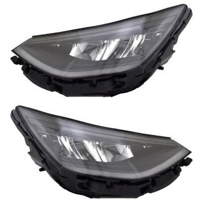 Rareelectrical - New Pair Of Headlights Compatible With Hyundai Sonata 1.6L 2.5L 2020 2021 2022 By Part Numbers - Image 2