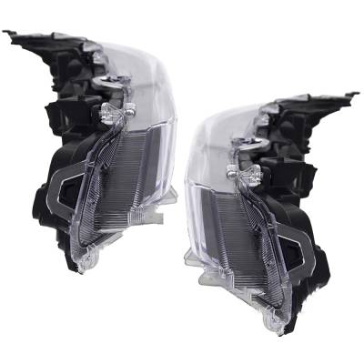 Rareelectrical - New Pair Of Headlights Compatible With Toyota Corolla 2023 2024 By Part Numbers To2503324 To2502324 - Image 4