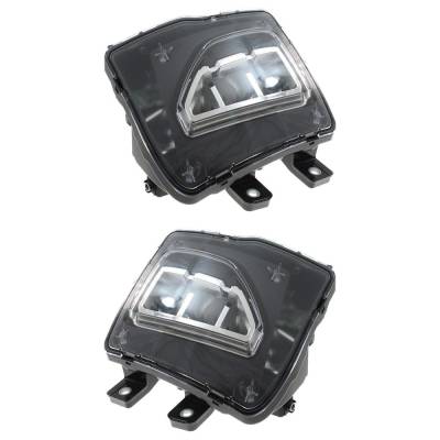 Rareelectrical - New Pair Of Daytime Running Lights Compatible With Chevrolet Silverado 1500 Silverado 1500 Ld 2016 - Image 2