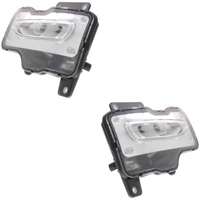 Rareelectrical - New Pair Of Daytime Running Lights Compatible With Gmc Sierra 1500 Sierra 1500 Limited 4.3L 5.3L - Image 2