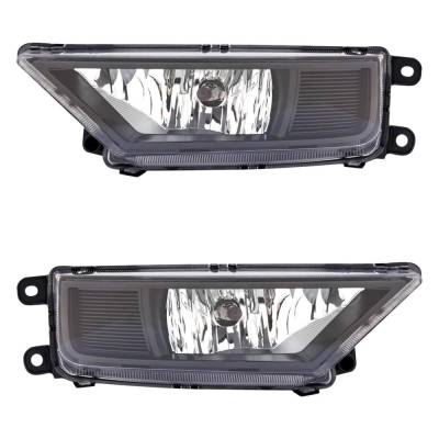 Rareelectrical - New Pair Of Daytime Running Lights Compatible With Volkswagen Tiguan 2.0L 2018 2019 2020 2021 By - Image 1