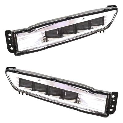 Rareelectrical - New Pair Of Daytime Running Lights Compatible With Honda Accord 1.5L 2.0L 2018 2019 2020 By Part - Image 2