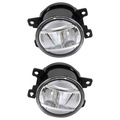 Rareelectrical - New Pair Of Daytime Running Lights Compatible With Honda Acura Civic Tlx Odyssey Passport Pilot - Image 1