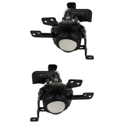 Rareelectrical - New Pair Of Fog Lights Compatible With Kia Soul 2.0L 2020 2021 2022 By Part Numbers Ki2592164 - Image 2