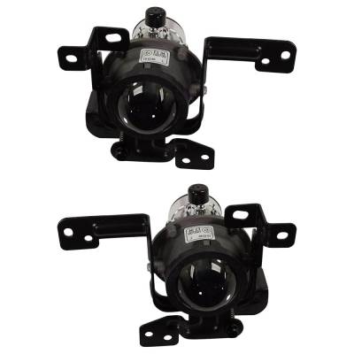Rareelectrical - New Pair Of Fog Lights Compatible With Kia Soul 2.0L 2020 2021 2022 By Part Numbers Ki2592164 - Image 3
