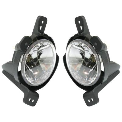 Rareelectrical - New Pair Of Daytime Running Lights Compatible With Chevrolet Sonic 1.4L 1.6L 1.8L 2017 2018 2019 - Image 1