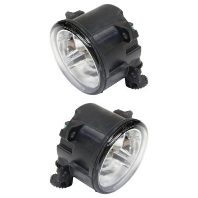 Rareelectrical - New Pair Of Daytime Running Lights Compatible With Fiat Ram Jeep 2014 2015 2016 2017 2018 2019 2020 - Image 1