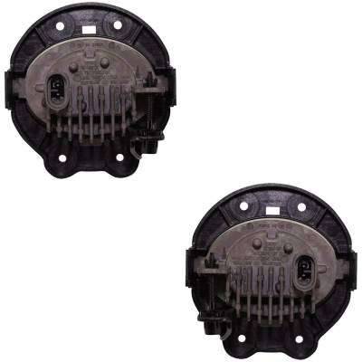Rareelectrical - New Pair Of Daytime Running Lights Compatible With Jeep Cherokee 2.0L 2.4L 3.2L 2019-2019 By Part - Image 1