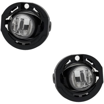 Rareelectrical - New Pair Of Fog Lights Compatible With Dodge Charger 3.6L 5.7L 6.4L 2020 2021 2022 2023 By Part - Image 1