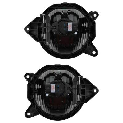 Rareelectrical - New Pair Of Daytime Running Lights Compatible With Ford Mustang 4.6L 5.0L 2010 2011 2012 By Part - Image 1