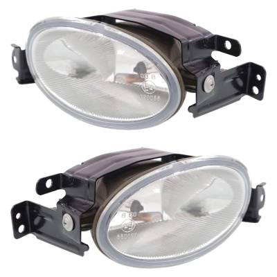 Rareelectrical - New Pair Of Daytime Running Lights Compatible With Honda Civic 1.8L 2.4L 2014 2015 By Part Numbers - Image 1